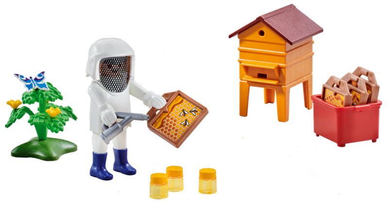 PLAYMOBIL Produits complémentaires 6573 Apiculteur et ruche