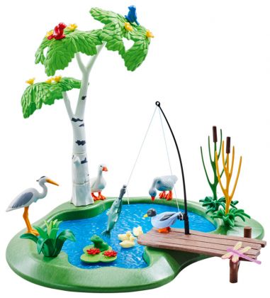 PLAYMOBIL Produits complémentaires 6574 Ilot de pêche