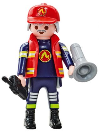 PLAYMOBIL Produits complémentaires 6585 Chef des pompiers Equipe B