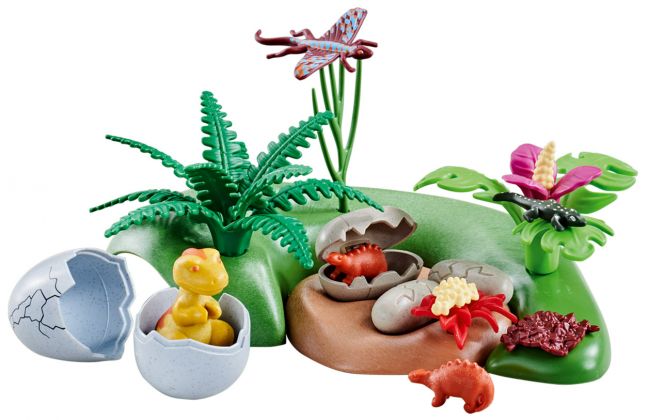 PLAYMOBIL Produits complémentaires 6597 Bébés dinosaures dans nids