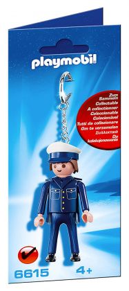 PLAYMOBIL Objets divers 6615 Porte-clés Policier