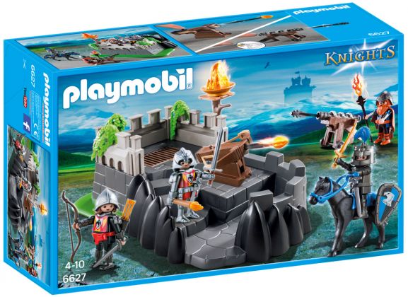 PLAYMOBIL Knights 6627 Bastion des chevaliers du Dragon Ailé