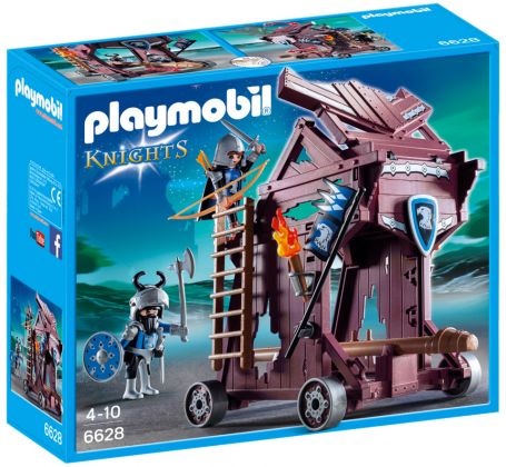 PLAYMOBIL Knights 6628 Tour d'attaque des chevaliers du Faucon