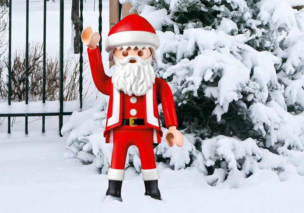 pere noel geant playmobil