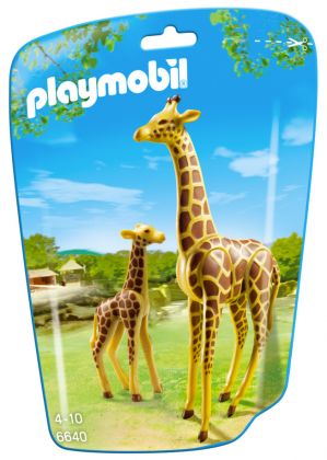 PLAYMOBIL City Life 6640 Girafe et girafon
