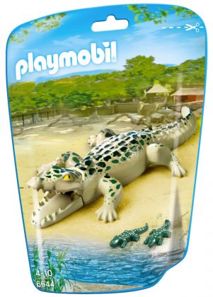 PLAYMOBIL City Life 6644 Alligator avec bébés