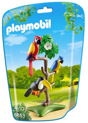 PLAYMOBIL City Life 6653 Perroquets et toucan