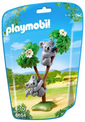 PLAYMOBIL City Life 6654 Famille de koalas