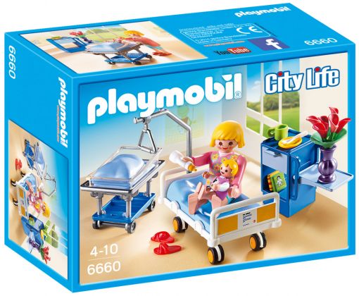 PLAYMOBIL City Life 6660 Chambre de maternité