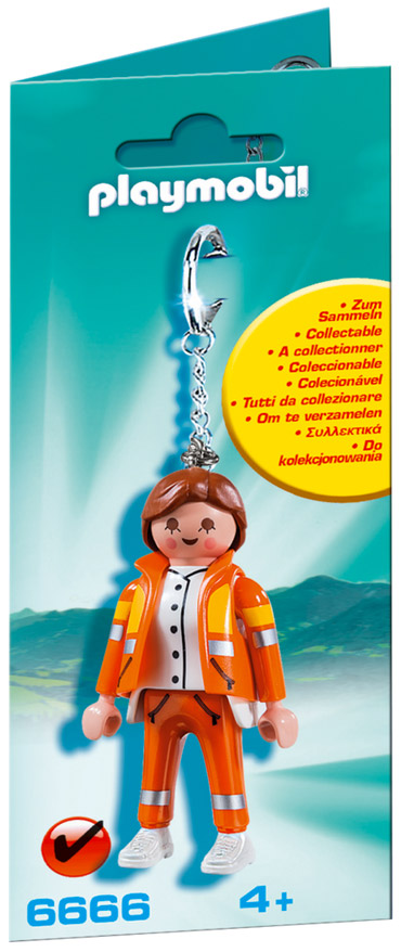 Porte-clés PLAYMOBIL 70645 L'Équipe A (B.A.) - Figurine Multicolore Neuve