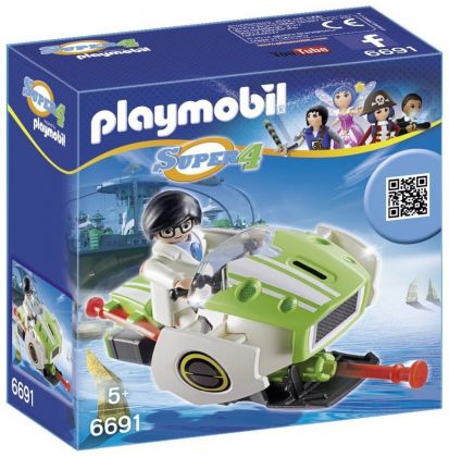 PLAYMOBIL Super 4 6691 Sky Jet