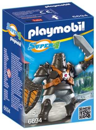 PLAYMOBIL Super 4 6694 Colosse Noir