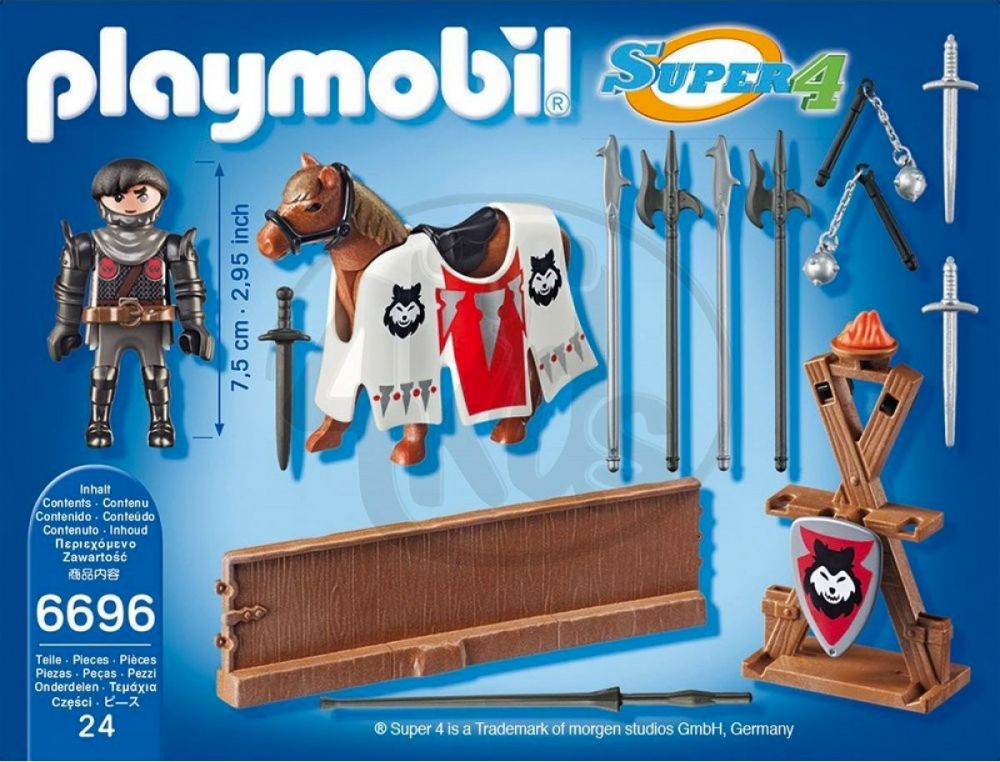 Playmobil Super 4 6697 - Citadelle du Baron Noir