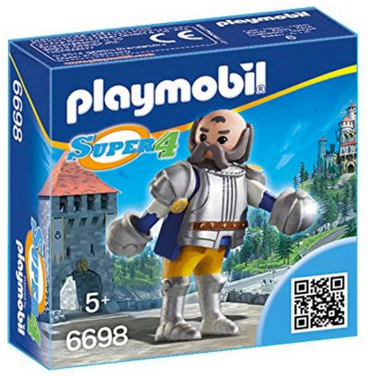 PLAYMOBIL Super 4 6698 Sire Ulf le garde royal