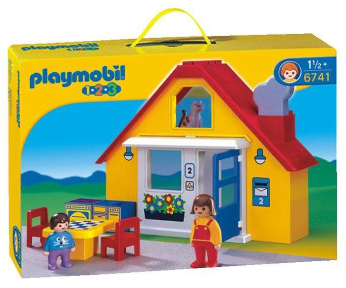 Playmobil 123 6741 pas cher, La maison