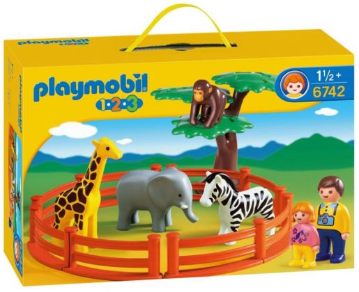 PLAYMOBIL 123 6742 Le zoo