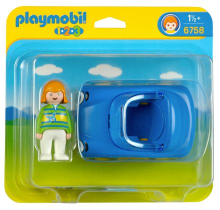 PLAYMOBIL 123 6758 Cabriolet