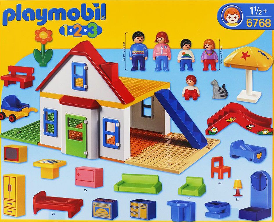 Playmobil 123 6768 pas cher, Coffret Grande Maison