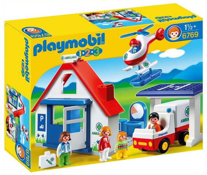 playmobil 123 hopital