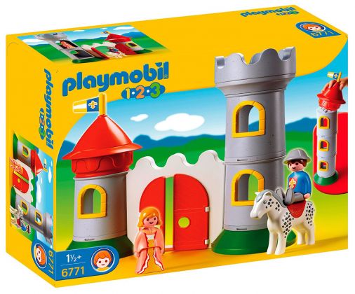 PLAYMOBIL 123 6771 Château avec couple princier