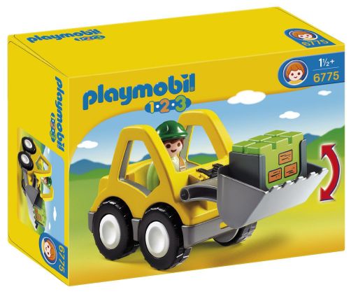 PLAYMOBIL 123 6775 Chargeur et ouvrier