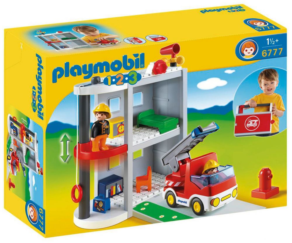 maison pompier playmobil