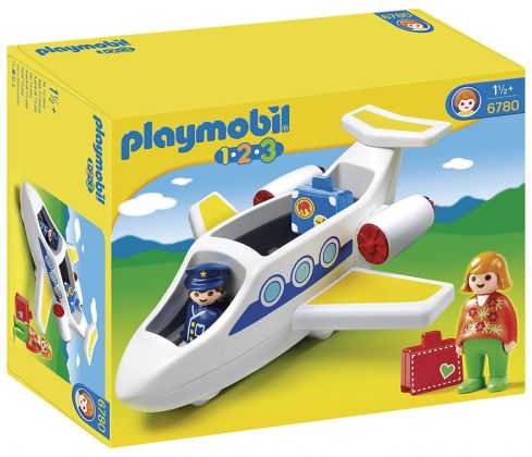 PLAYMOBIL 123 6780 Avion de ligne