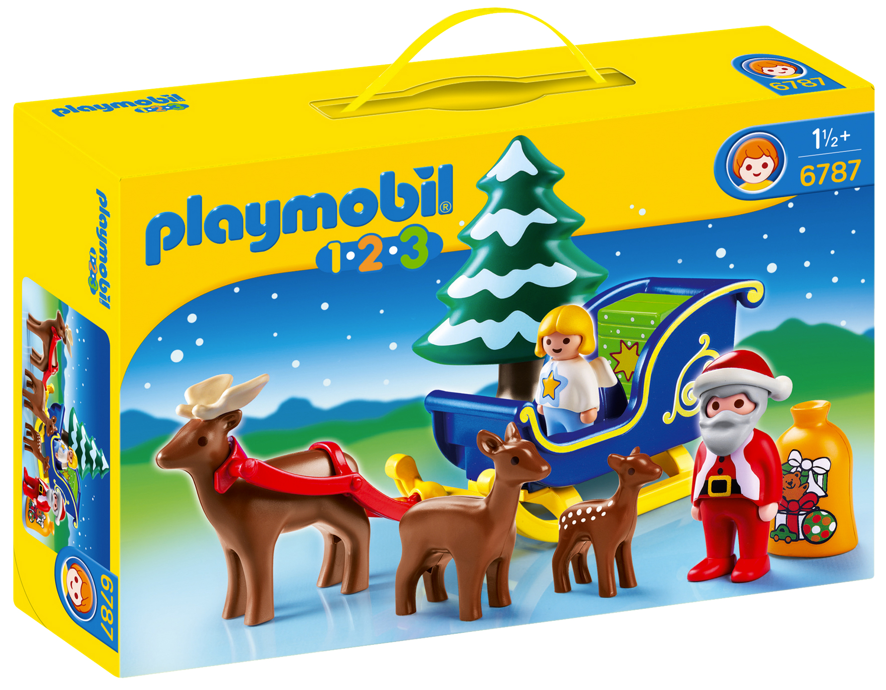 Soldes Playmobil Calendrier de l'Avent 1.2.3 Noël à la ferme (9009) 2024 au  meilleur prix sur