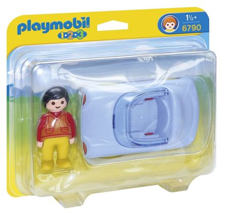 PLAYMOBIL 123 6790 Voiture cabriolet