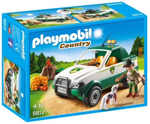 PLAYMOBIL Country 6812 Garde forestier avec pick-up