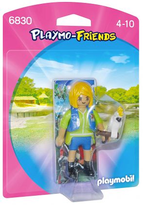 PLAYMOBIL Playmo-Friends 6830 Entraîneuse avec cacatoès