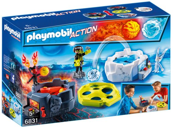 PLAYMOBIL Action 6831 Zone de combat avec robots