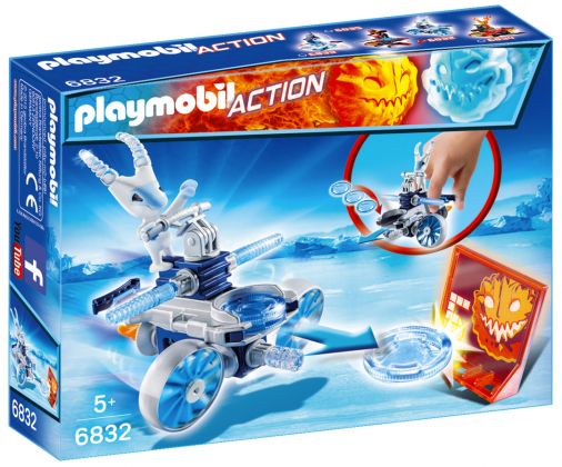 PLAYMOBIL Action 6832 Robot de glace avec lance-disques