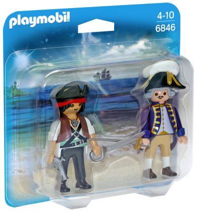 PLAYMOBIL Pirates 6846 Pirate et soldat royal