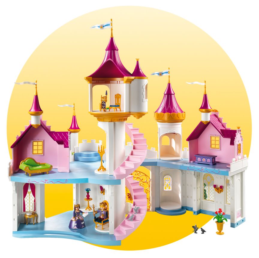 Playmobil Princess 6848 pas cher, Grand château de princesse