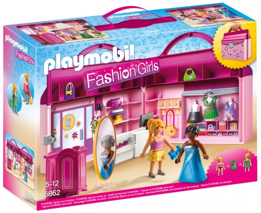 PLAYMOBIL Fashion Girls 6862 Magasin transportable