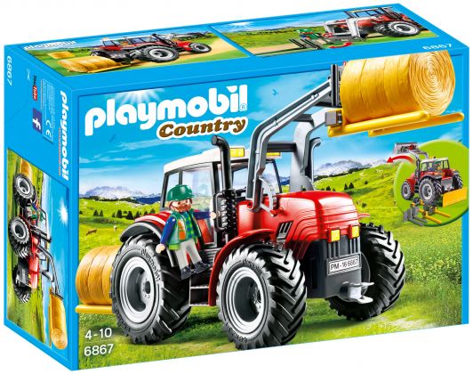 PLAYMOBIL Country 6867 Grand tracteur agricole