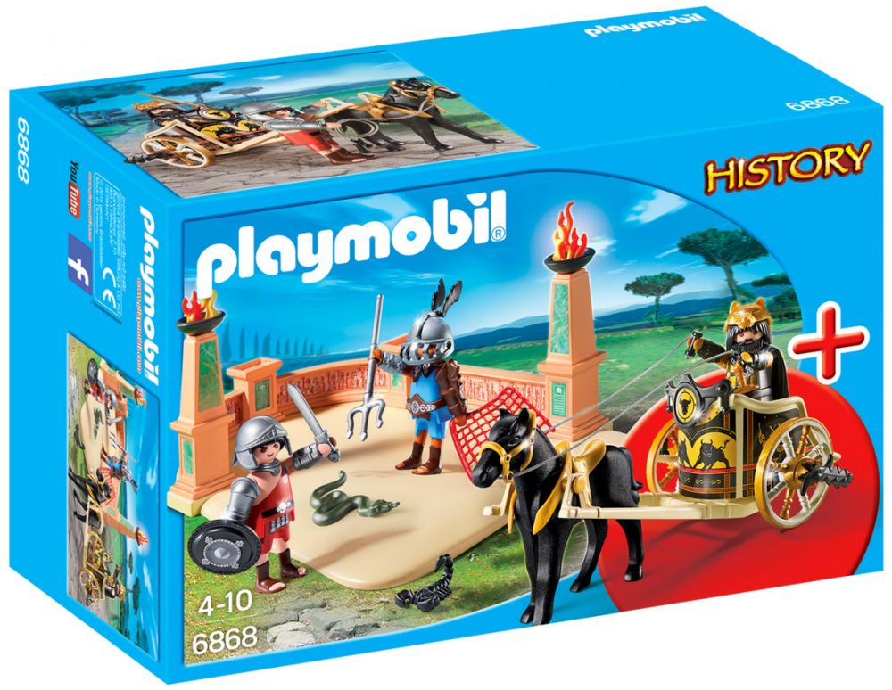 Playmobil History 6868 pas cher Starter Set Combat de gladiateurs