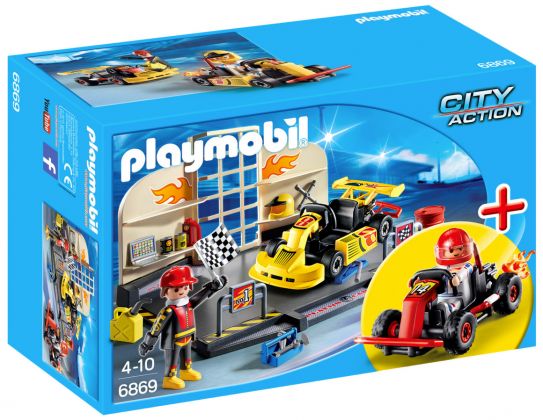 PLAYMOBIL City Action 6869 Atelier de karting