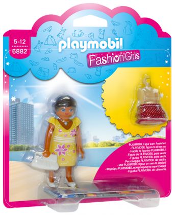 PLAYMOBIL City Life 6882 Fashion Girl - Tenue d'été