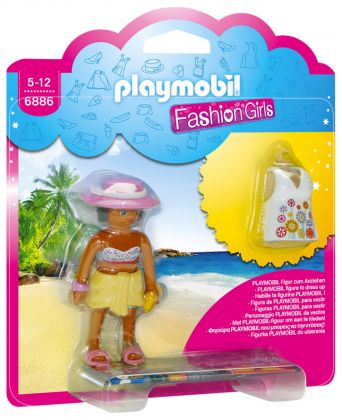 PLAYMOBIL Fashion Girls 6886 Tenue de plage