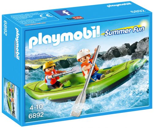 PLAYMOBIL Summer Fun 6892 Enfants avec radeau pneumatique