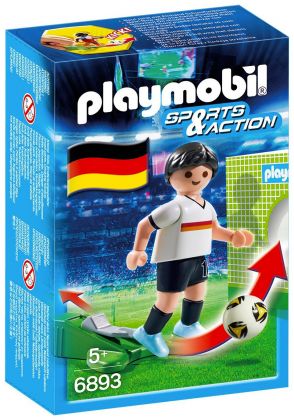 PLAYMOBIL Sports & Action 6893 Joueur de foot Allemand