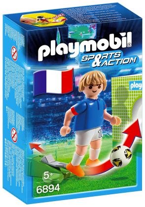 PLAYMOBIL Sports & Action 6894 Joueur de foot Français