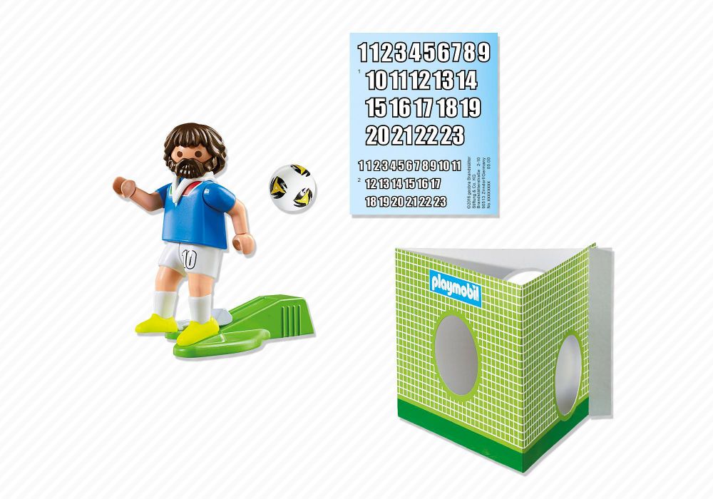 Playmobil Sports & Action 6895 pas cher, Joueur de foot Italien