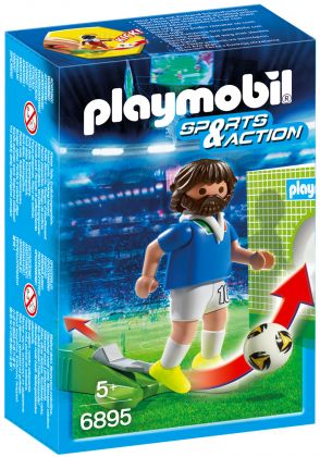 PLAYMOBIL Sports & Action 6895 Joueur de foot Italien