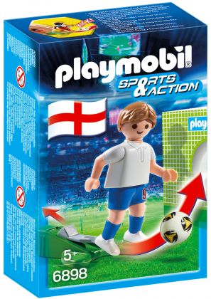 PLAYMOBIL Sports & Action 6898 Joueur de foot Anglais