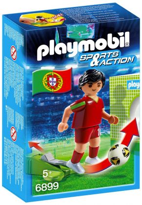 PLAYMOBIL Sports & Action 6899 Joueur de foot Portugais