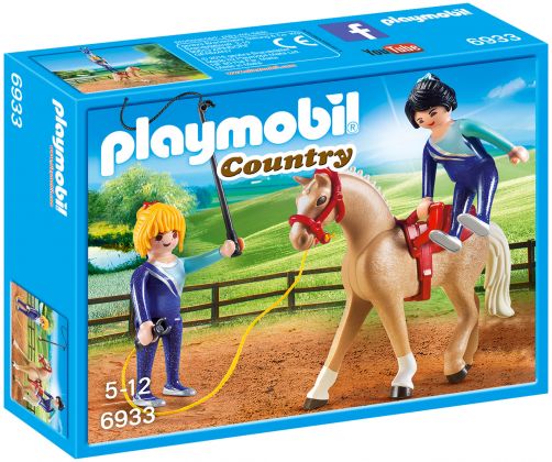 PLAYMOBIL Country 6933 Voltigeuses et cheval