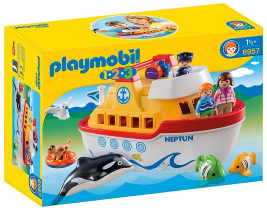 PLAYMOBIL 123 6957 Navire transportable